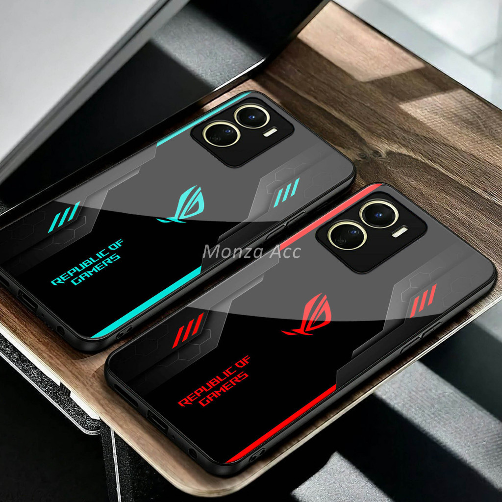 Glitter Glass Soft Case สําหรับ Vivo V40 LITE, Y19S, Y28, Y03, Y29, V27, Y27, Y78, Y36, Y22, Y02, Y0
