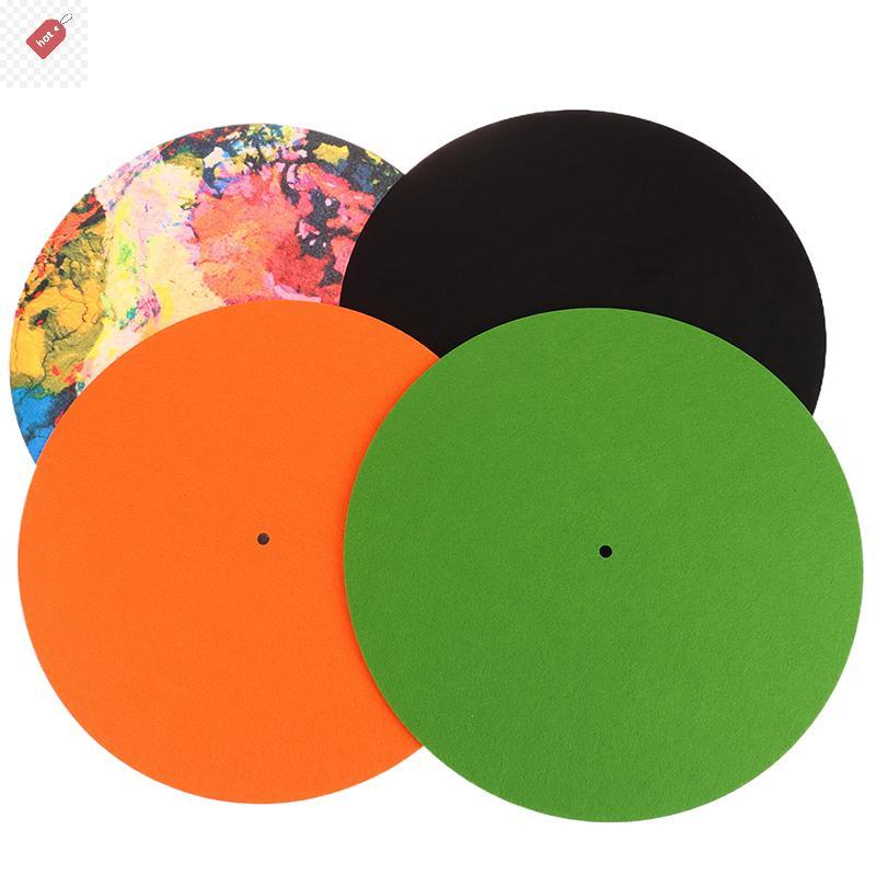 ALIK 1PC Slip MAT Felt Turntable Platter สําหรับ LP บันทึกเสียงเปลี่ยน DIY อุปกรณ์เสริม Audiophile หนา Turntable MAT TH
