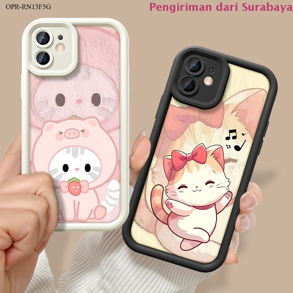 OPPO Reno 13F 11F 11 10 8T 8 7Z 8Z 7 8 6 5F 5 4F 4 F5 2F 2Z F9 F11 F7 Pro 4G 5G กรณีการ์ตูนปลอก Hp K