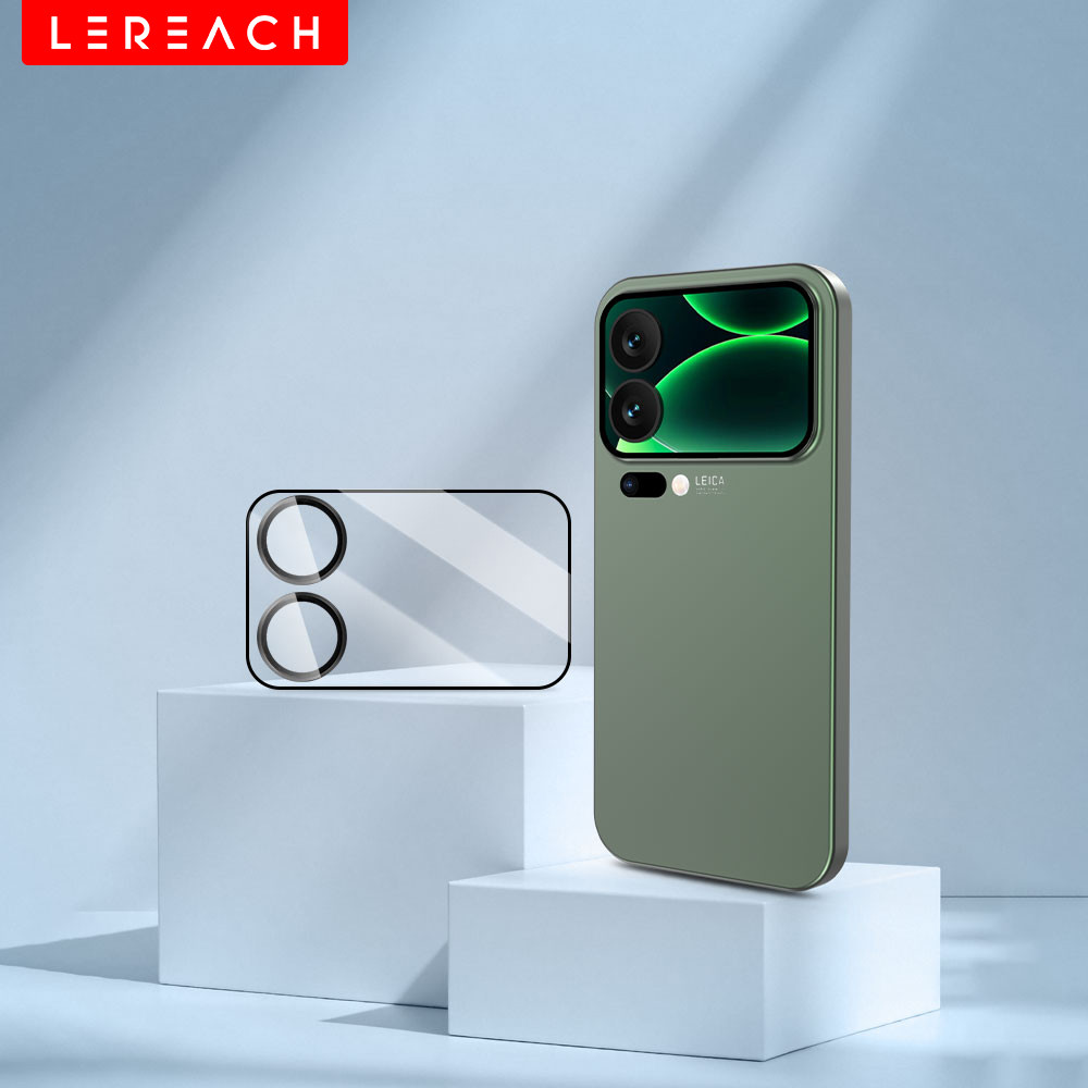 Lereach ฟิล์มเลนส์กล้องสําหรับ Xiaomi 17 Pro Max / Xiaomi 17 Pro - กระจกนิรภัยเต็มรูปแบบ, ป้องกันรอยขีดข่วนและป้องกันลายนิ้วมือ