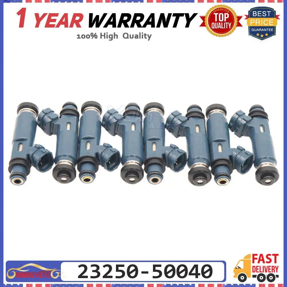 8x รถหัวฉีดน้ํามันเชื้อเพลิงหัวฉีดสําหรับ Toyota 4Runner Tundra Sequoia Land Cruiser 4.7L สําหรับ Le