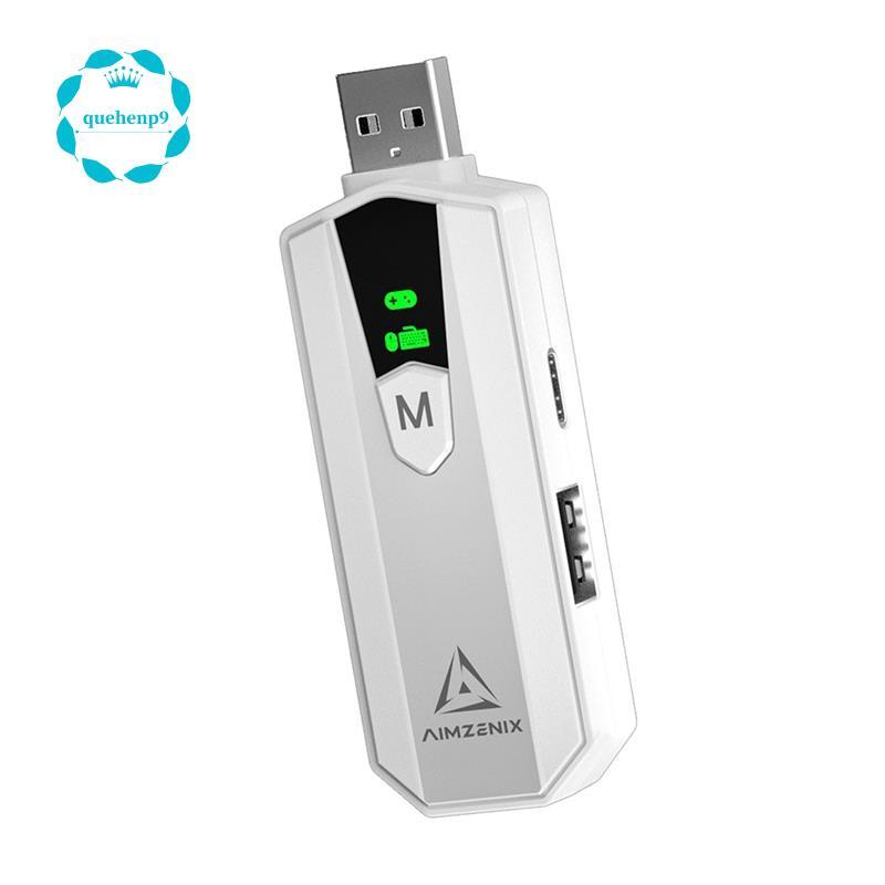 [Fast Q9] AX200PRO PC Gaming Converter คีย์บอร์ดเมาส์อะแดปเตอร์เข้ากันได้กับเกม FPS ยอดนิยม