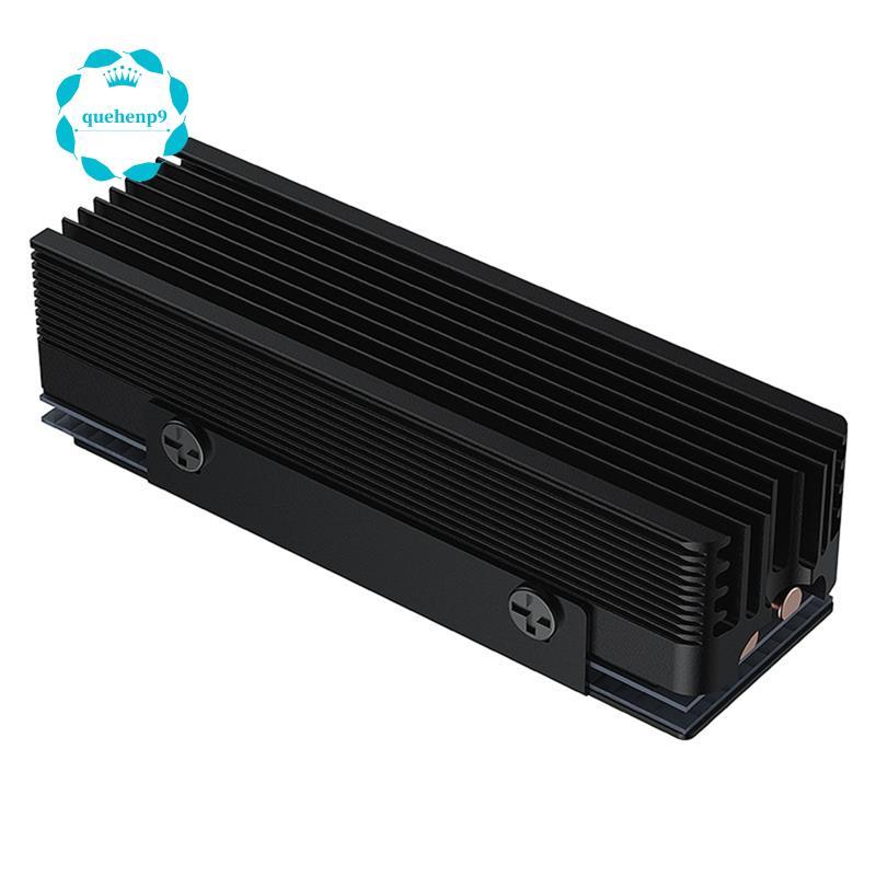 [Fast Q9]SSD หม้อน้ํา M.2 2280 SSD หม้อน้ําสําหรับ M.2 NVMe 2280 SSD 2 ท่อความร้อน M.2 SSD หม้อน้ําส