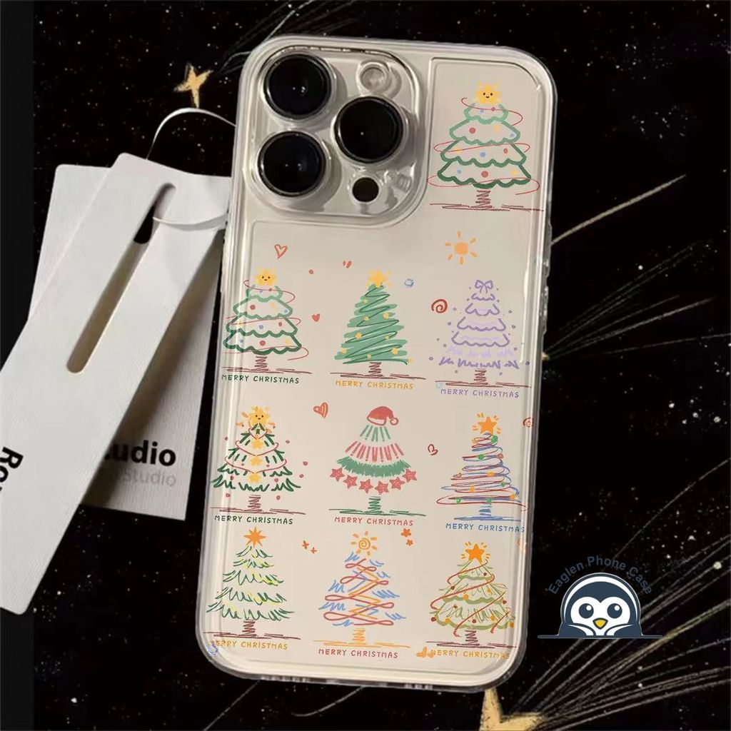 ต้นคริสต์มาสน่ารักเคสโทรศัพท์สําหรับRealme 14 14T 14X 13 12X 11X 10T 10 9i 8 7i 7 6 6i 6s 5 5s 5i 3 