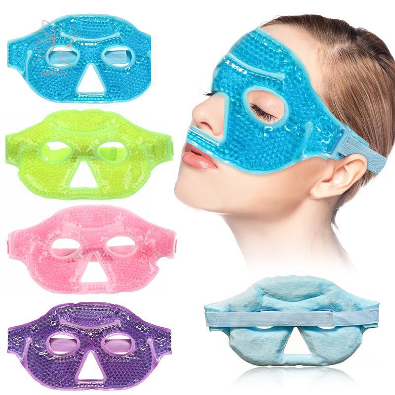 [maybeauty] Visible Cooling Eye Mask พร้อมลูกปัดเจลประคบเย็นสําหรับ Puffy Eyes ความเครียดบรรเทาตาแห้ง SPA Skin Care เครื่องมือ {TH}