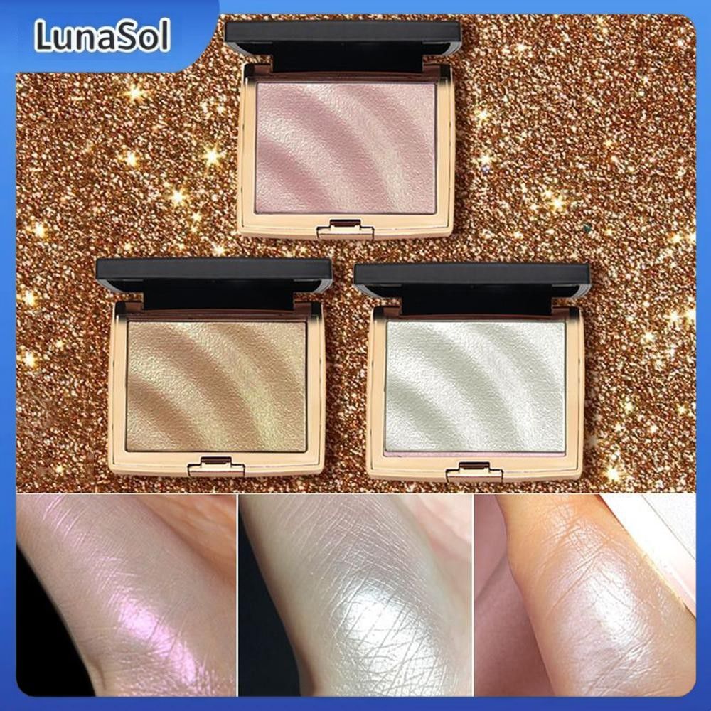 【จัดส่งในพื้นที่】 HOJO Face Powder Palette Shimmer Highlighter Body Glitter Illumination Facial Bron