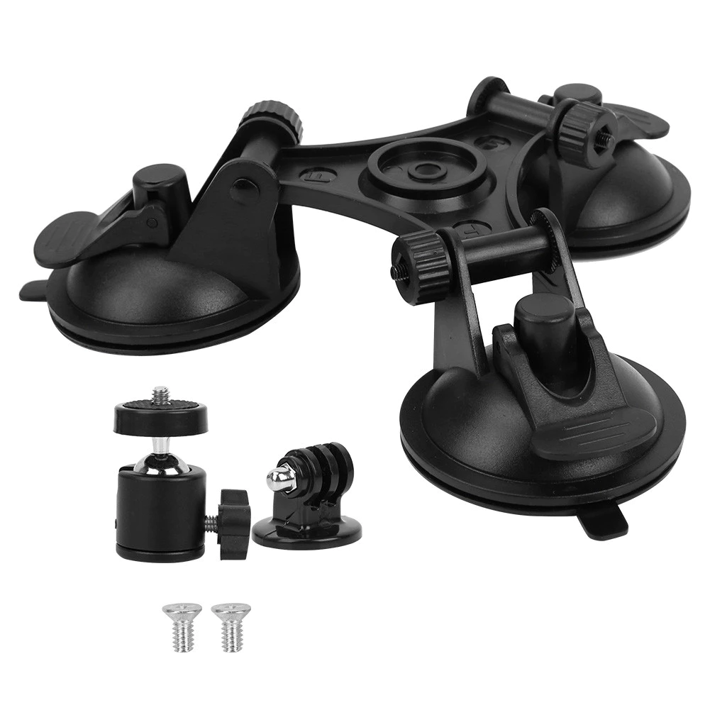 รถ กล้อง ที่ยึดถ้วยดูดติดสามทนต่อการสึกหรอสำหรับ OSMO GoPro thumbnail 5