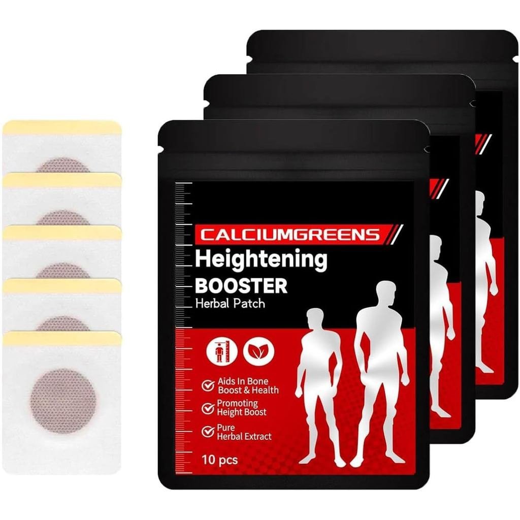 CalciumGreens Heightening Booster Herbal Patch, Herbal Height Growth Foot Patch, GrowTallix Heighten