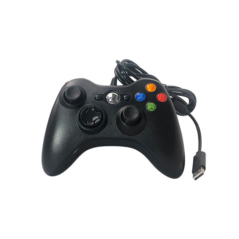 PC Gamepad 360 แบบมีสาย Gamepad PC คอมพิวเตอร์ Gamepad รองรับ 10.25 I