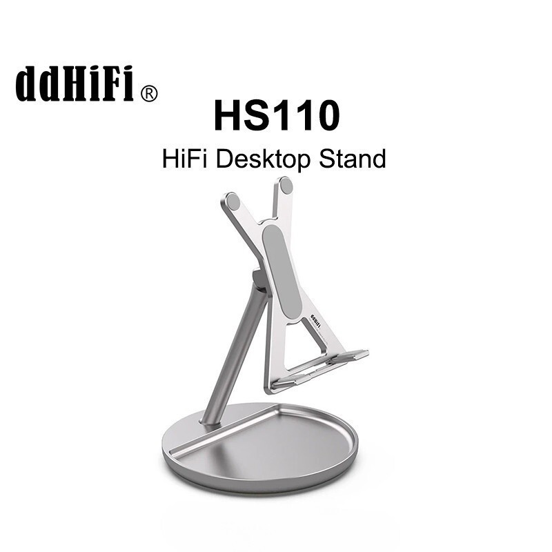 DD DdHiFi HS110 Desktop Stand for Smartphone / Music Player AL6063 Aluminum Alloy and Silicone AntiS