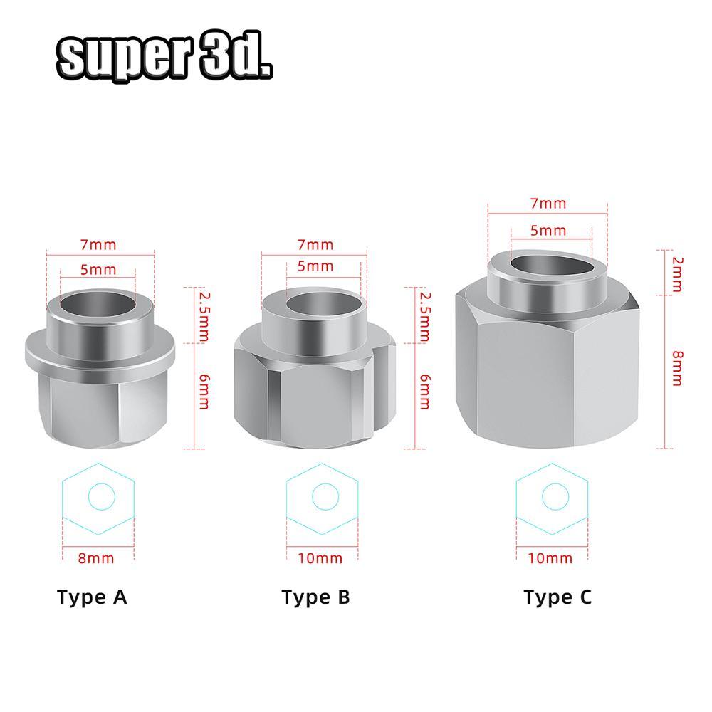 5/10pc 3D printer Openbuilds Eccentric Spacer V Wheel Eccentric Column isolation Screw nut V-Slot bo