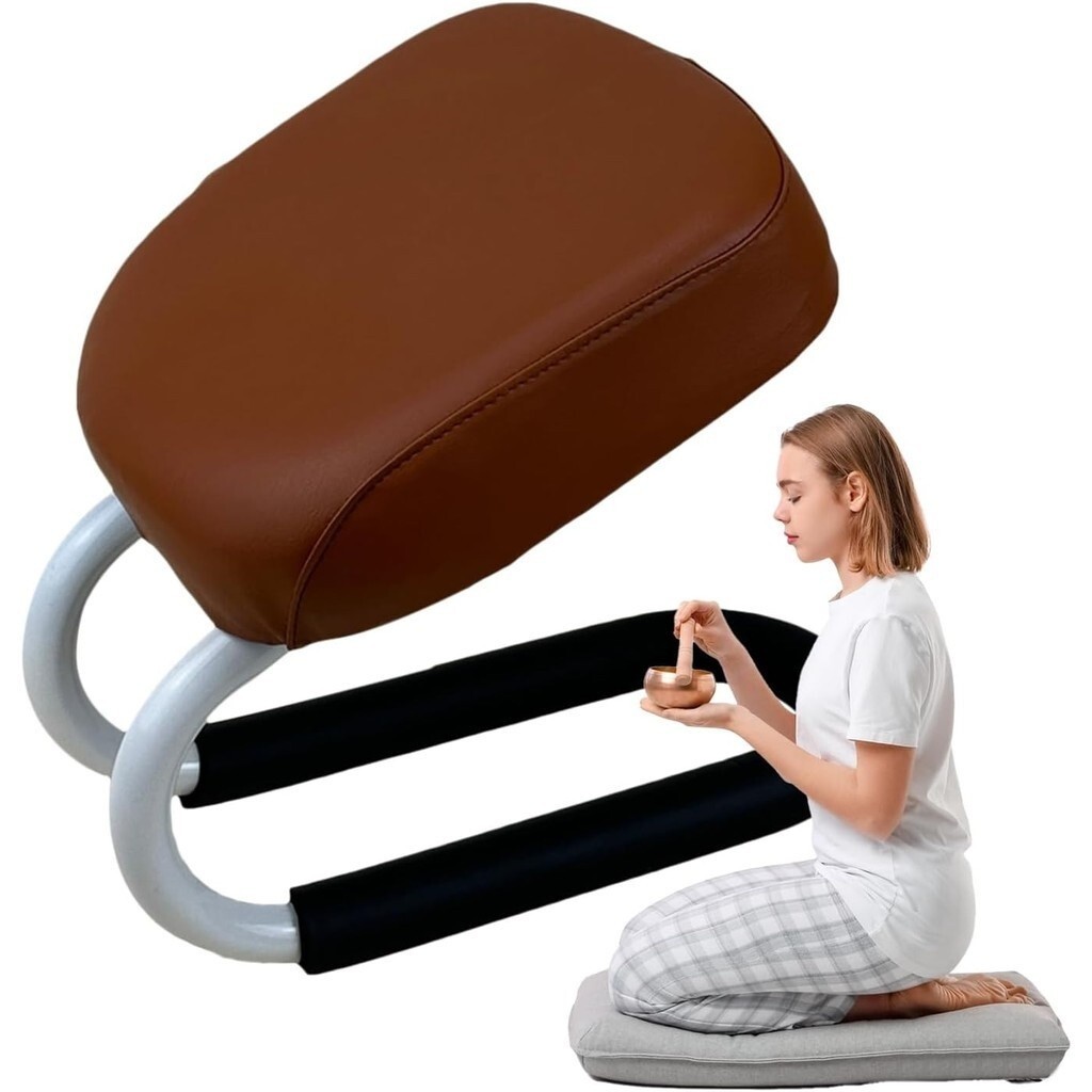 Meditation Stool Seat Ergonomic Compact Adults Stable Comfortable Versatile Prayer Stool Meditation 