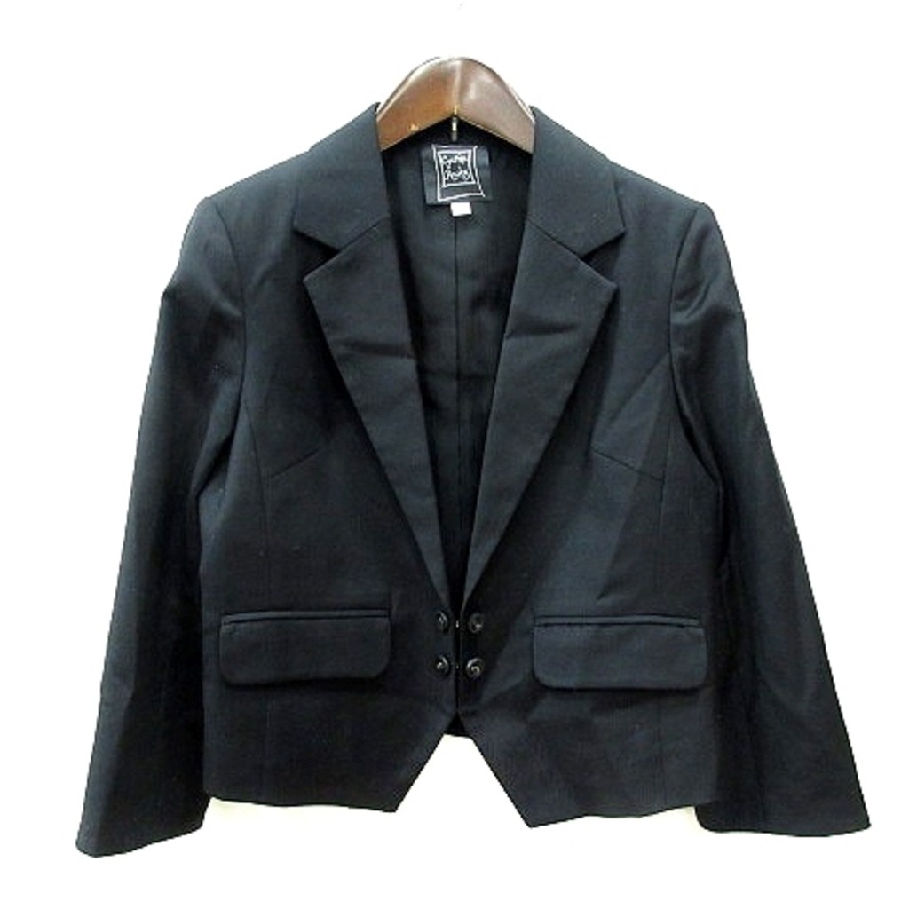 Cynthia Rowley Jacket wool black Direct from Japan Secondhand