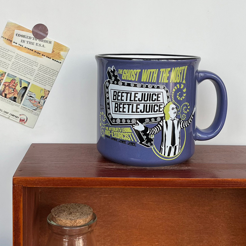 Underworld Master Beetle Juice อเมริกันแฟนตาซีสยองขวัญภาพยนตร์ Merchandise แก้วถ้วยน้ํา 550ml Origin
