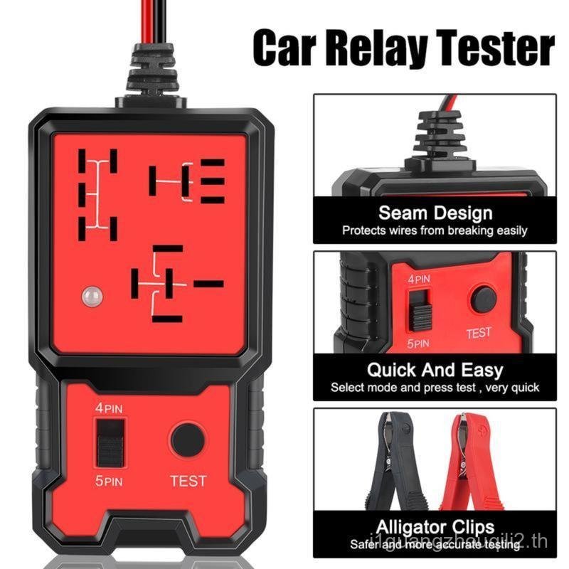 Automotive Relay Tester Tool for Summer, 12V Car Relay Tester, Automotive Relay Tester Tool 2024, Co