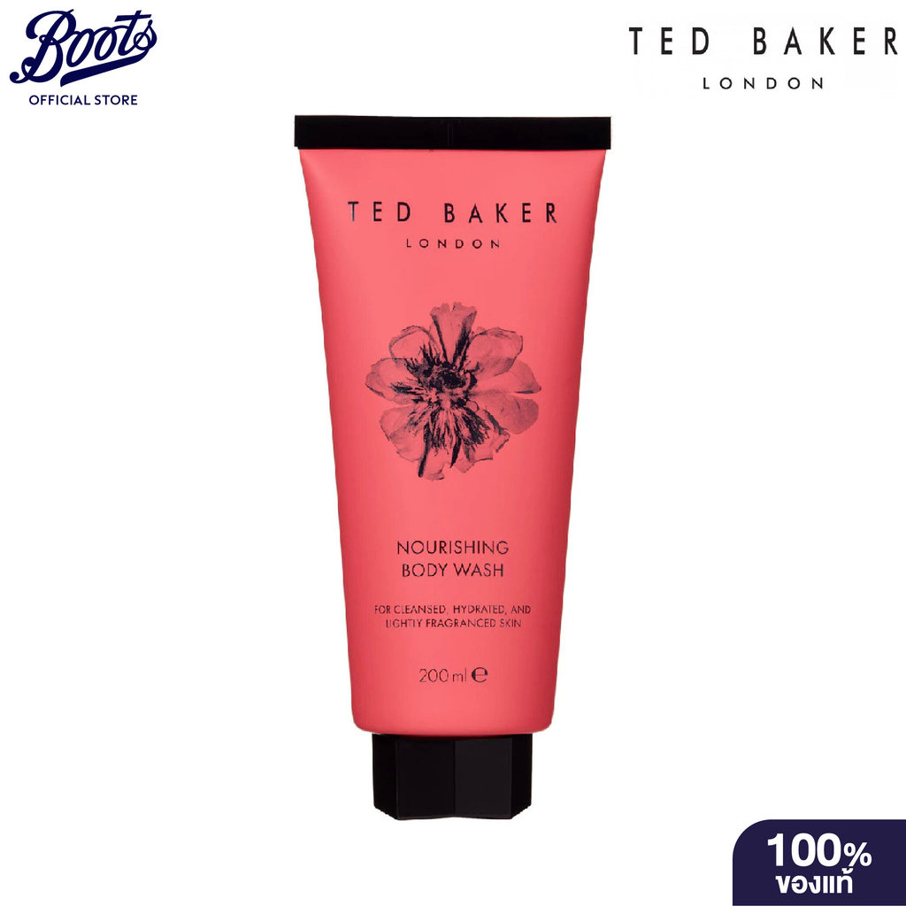 Ted Baker เท็ด เบเกอร์ ลอนดอน พีโอนี แอนด์ คาเมลเลีย นัวริชชิ่ง บอดี้ วอช 200 มล.