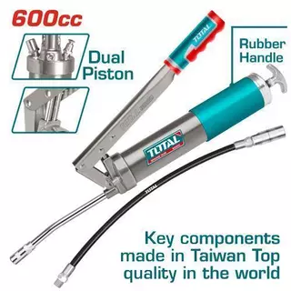 Total กระบอกอัดจารบี รุ่นงานหนัก ( สายแข็ง + สายอ่อน ) รุ่น THT111062 600 cc /รุ่น THT111051 400 cc