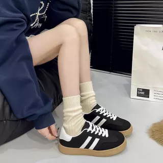 [LN312] รองเท้าผ้าใบผู้หญิง พื้นนุ่ม น้ำหนักเบา ระบายอากาศได้ดี แฟชั่น ไซส์ 36-45