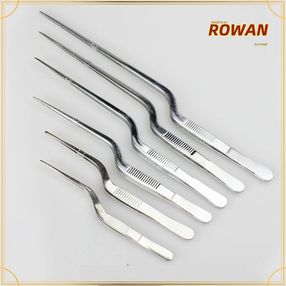 ROWANTH อาหาร Tweezer การนําเสนอการให้บริการร้อน Chef สแตนเลส