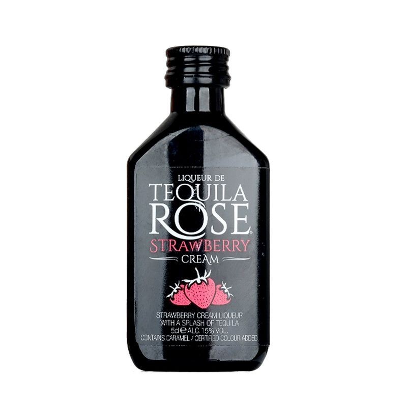Tequila Rose Tequila Rose Tequila เหล้ารสสตรอเบอร์รี่ ไวน์เมาไวน์เล็ก 50 มล. ขวดพลาสติก