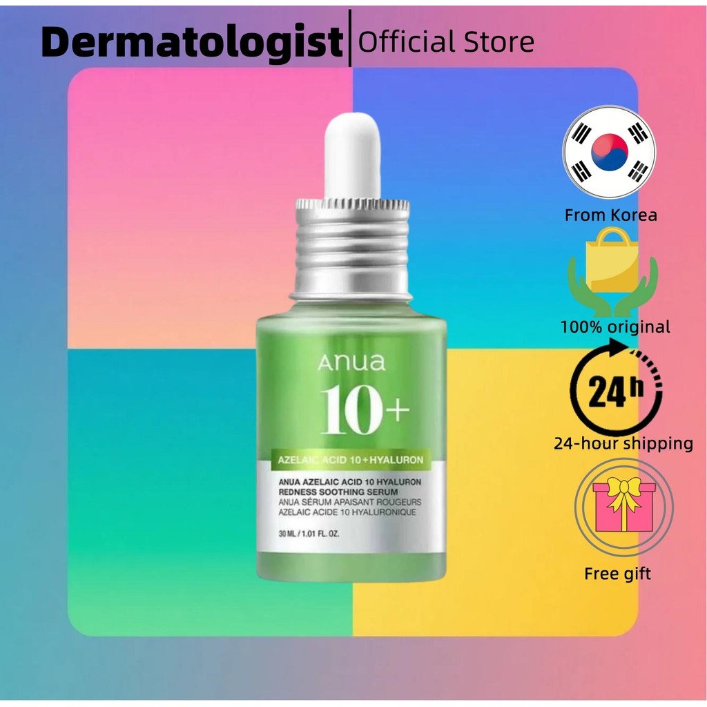 [Anua] 10% Hyaluron RednessSoothing Serum Acne And PimpleRemover Acne Spot Treatment 30ml