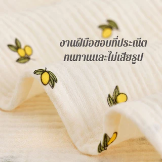 ผ้าห่อตัวเด็ก 100x100CM ผ้าฝ้ายแท้ 100% วัสดุปลอดภัย นุ่ม อ่อนโยนต่อผิว ซึมซับได้ดี แห้งเร็ว ผ้าเช็ดตัว/ผ้าคลุมอาบน้ำ