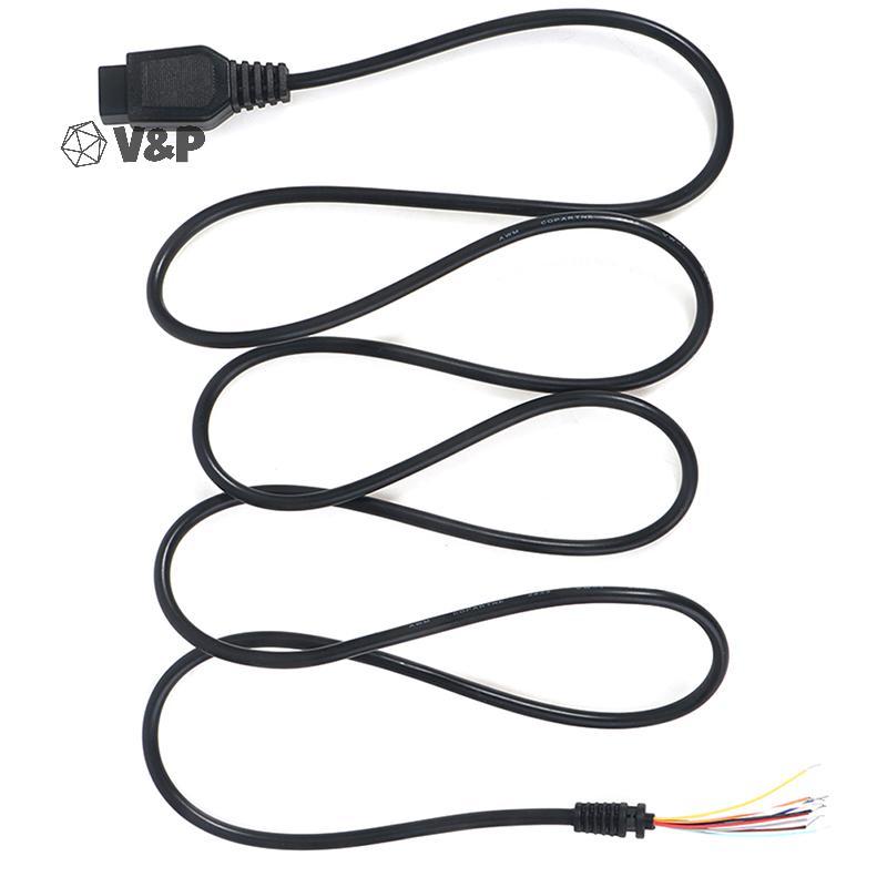 V & P 9 Pin 1.5M สายสําหรับ Sega Genesis 2 สําหรับ MD2 Controller Gamepad
