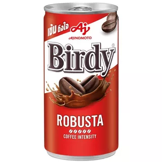 เบอร์ดี้กาแฟโรบัสต้า 170มล. แพค 6 Birdy Robusta Coffee 170ml. Pack 6 [หมายเลขบาร์โค้ด 8850250002048]