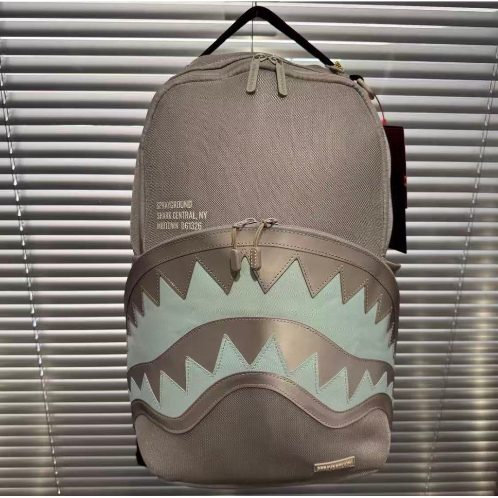 SG Sprayground Shark Mouth Spray Ground Schoolbag Backpack Backpack Backpack Casual Junior High Scho