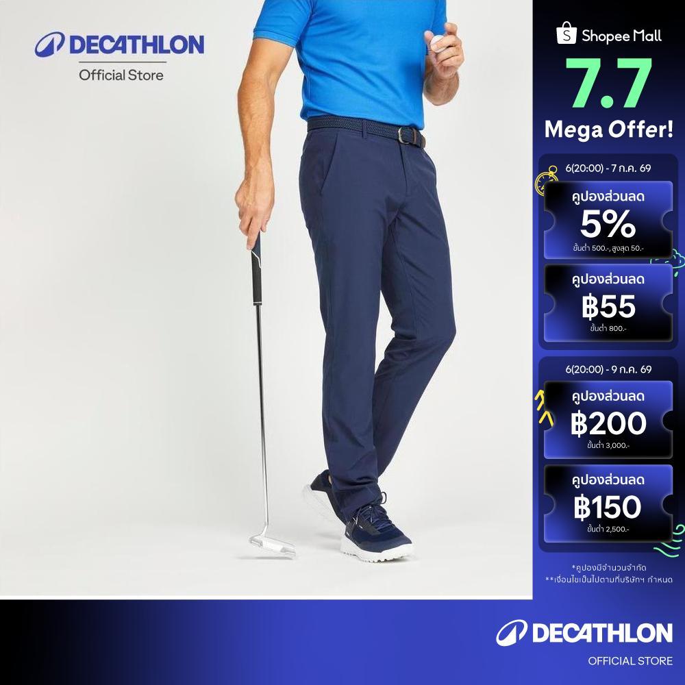 Decathlon Men’S Golf Chino Trousers กางเกงขายาวผู้ชายใส่ตีกอล์ฟ รุ่น Ww500 - Navy/Blue