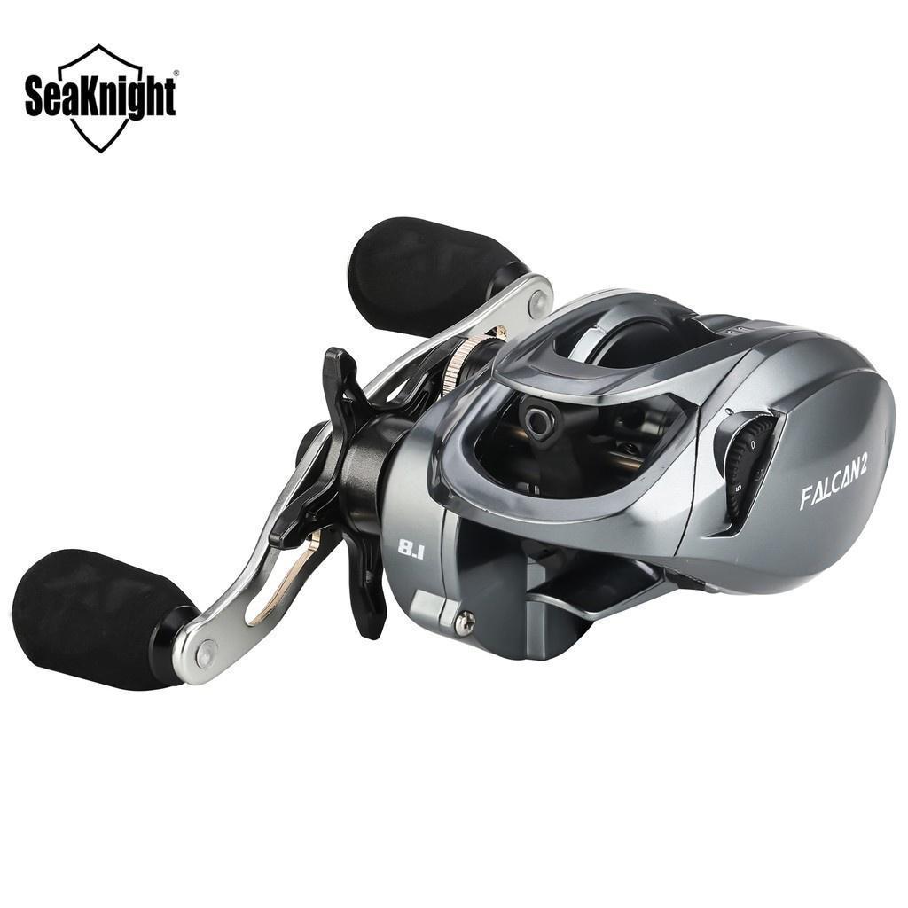 【ส่วนลด】SeaKnight FALCAN2 Series 7.2:1/ 8.1:1 High Speed Baitcasting Reel 190g Ultralight Long Casti