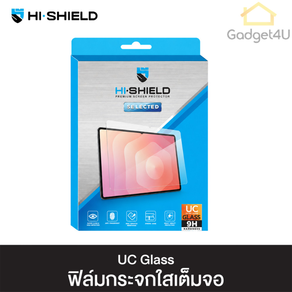 Hishield Selected ฟิล์มกระจกนิรภัย For Samsung Tab A11 /S11 Ultra /S10 Lite /S10FE /S10Ultra/S9Ultra /S8 Ultra /A8/A7