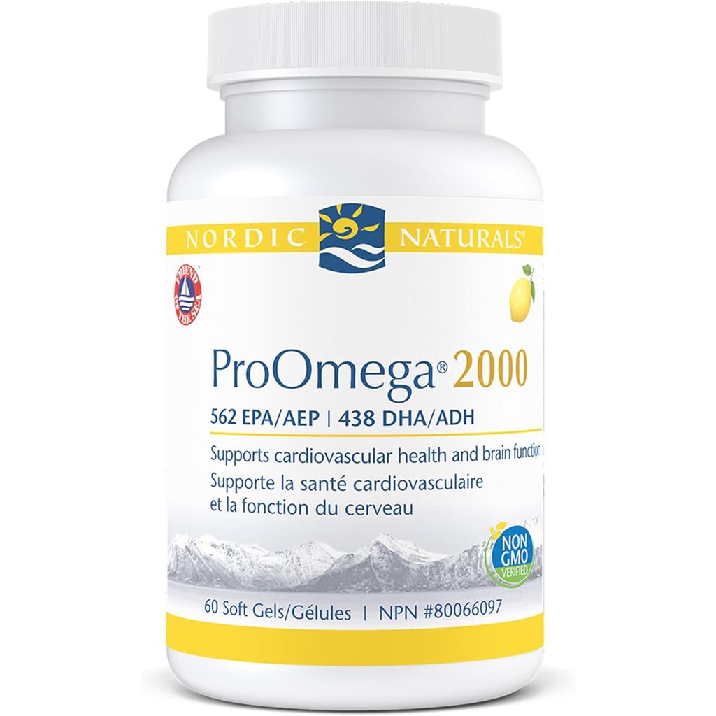 Nordic Naturals ProOmega 2000 – 3 peoplement, Omega 3 Oil Capsules, Nordic Naturals Omega 3 เพื่อสุข