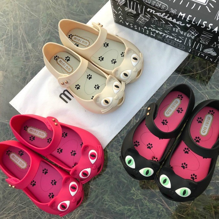 Me melisa Jelly Cat Mouth Flat Shoes