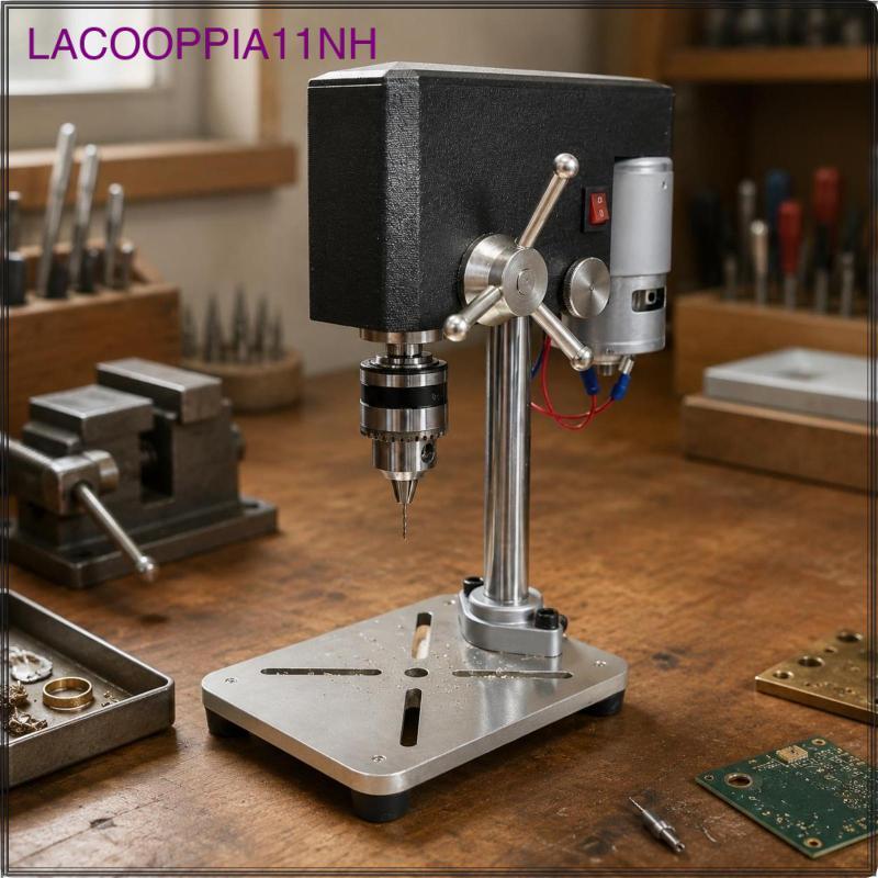 [lacooppia11nh] Mini Bench Drill Press ขนาดเล็ก Mini Benchtop Drill Press และ Grinding Power Tool สํ