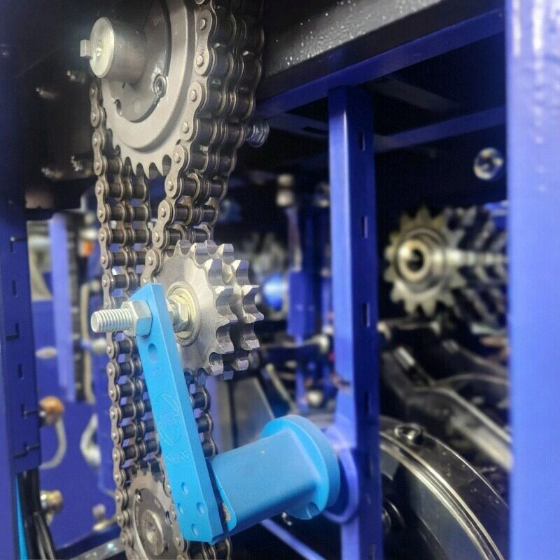 Chain อัตโนมัติ Tensioner NSE15 SE18+08B SE27+10A12B คู่แถว 5 จุดล้อความดัน Idler