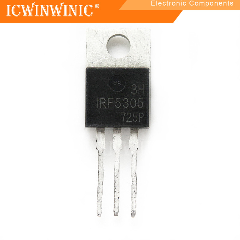 5 ชิ้น IRF5305PBF F5305 TO-220 ส่วนประกอบอิเล็กทรอนิกส์