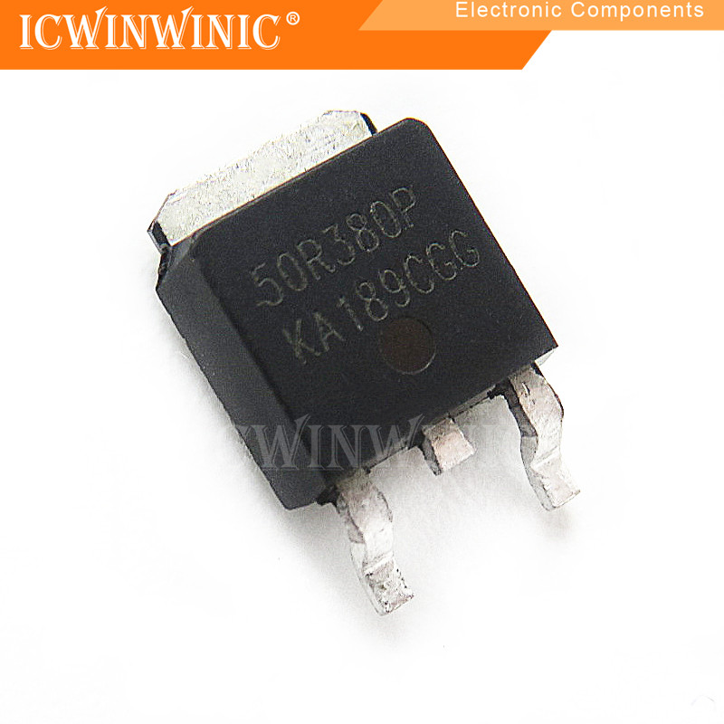 5 ชิ้น 50R380P 50R380 TO-252 ส่วนประกอบอิเล็กทรอนิกส์