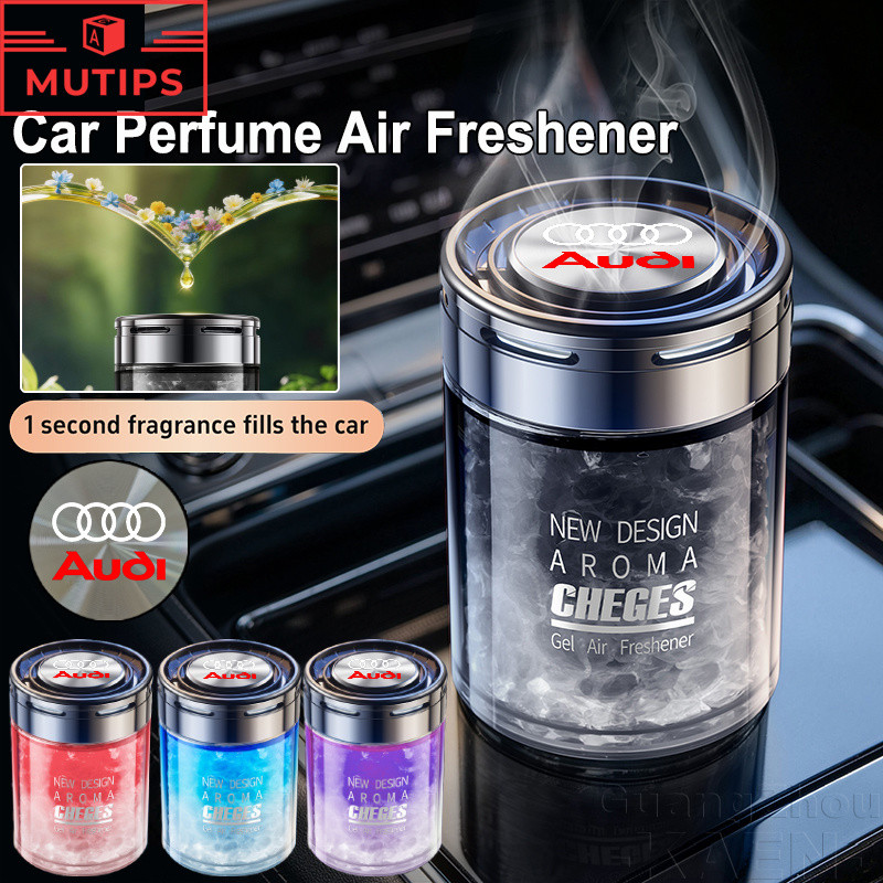 Audi น้ำหอมรถยนต์ Air Freshener ใช้ได้นาน Deodorant Perfume ห้องพัก น้ำหอมแข็ง สำหรับ A3 8l 8Y A1 Q5