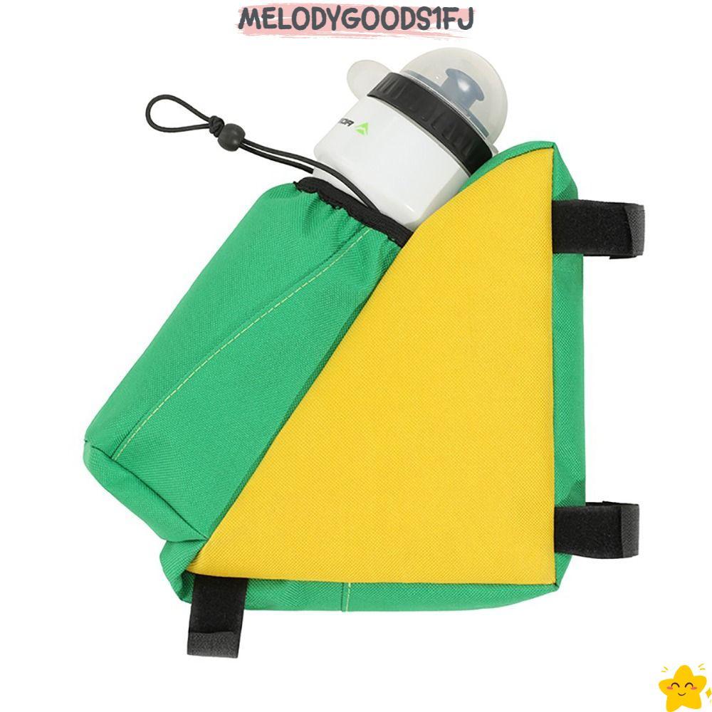 MELODYGOODS1FJ กระเป๋าจักรยาน, กระเป๋าจักรยานความจุขนาดใหญ่ที่ทนทาน, อุปกรณ์ปั่นจักรยานกันน้ําขี่กระเป๋าสามเหลี่ยม