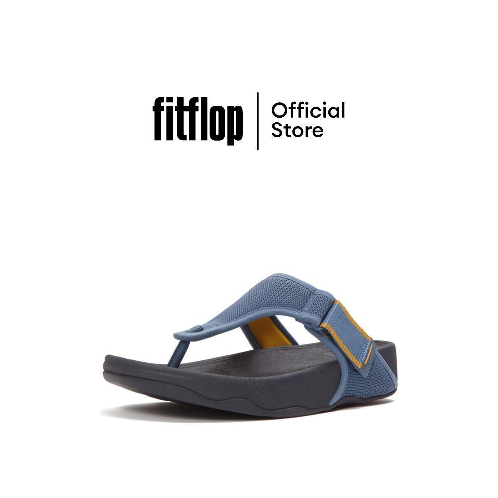 FITFLOP TRAKK ADJ.W/RESISTANT MESH รองเท้าแตะแบบหูหนีบผู้ชาย รุ่น A6L-D74 สี BLUE