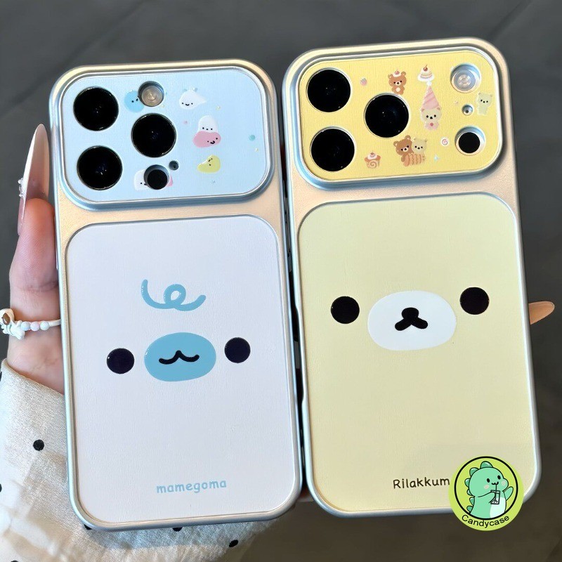 น่ารัก RilakkumaปลอกสําหรับVivo X300 X300S X200 FE X200T X200S X100 X100S X90S X80 X70 X60 X50 G2 V21 V20 Pro Plus V15 5G 4Gการ์ตูนกันกระแทกMameg