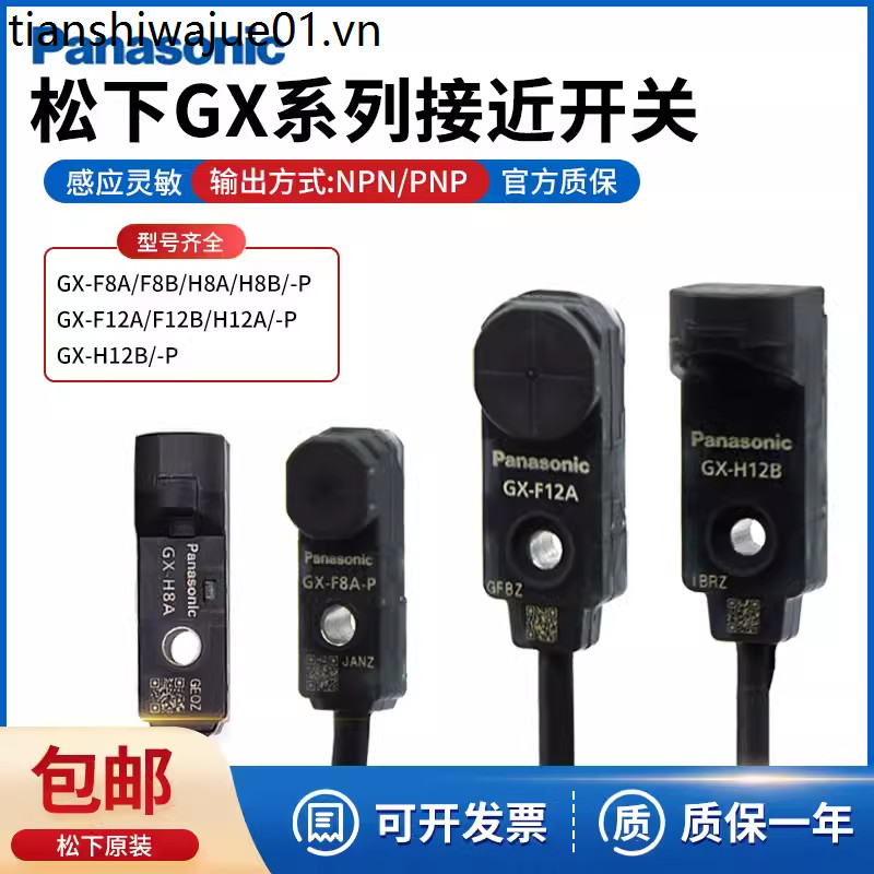 Panasonic Square Proximity Switch Sensor GX-F8A/B H8A/B F12A F12B H12A H12B/-P