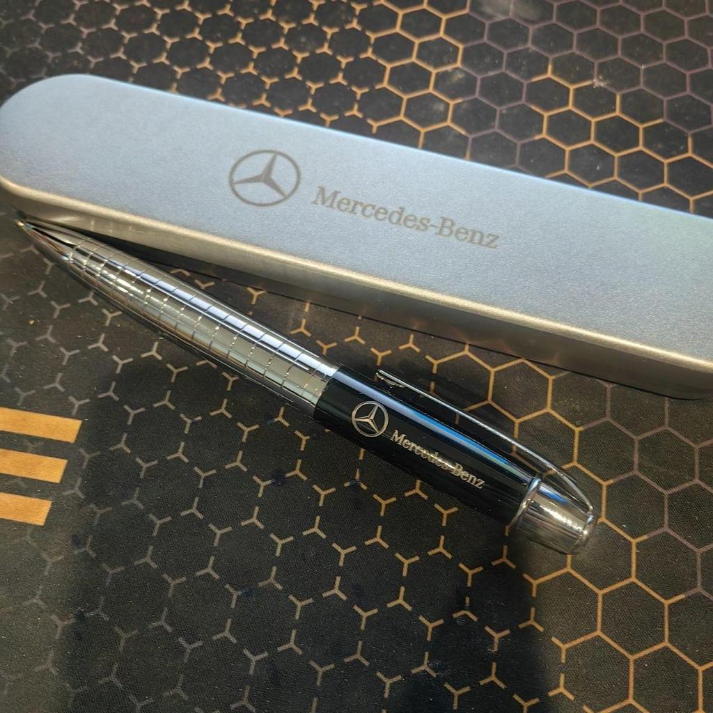 Suitable for AMG metal signature pens, E53, A45, C260, car shop gifts, business office carbon pens