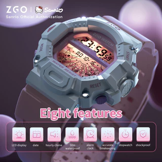 ZGO Sanrio นาฬิกาเด็ก สำหรับเด็กผู้ชายและผู้หญิง กันน้ำลึก 50 เมตร มีฟังก์ชันปลุกปั่น ปฏิทิน ดีไซน์สปอร์ต นาฬิกานักเรียน เหมาะเป็นของขวัญ 892
