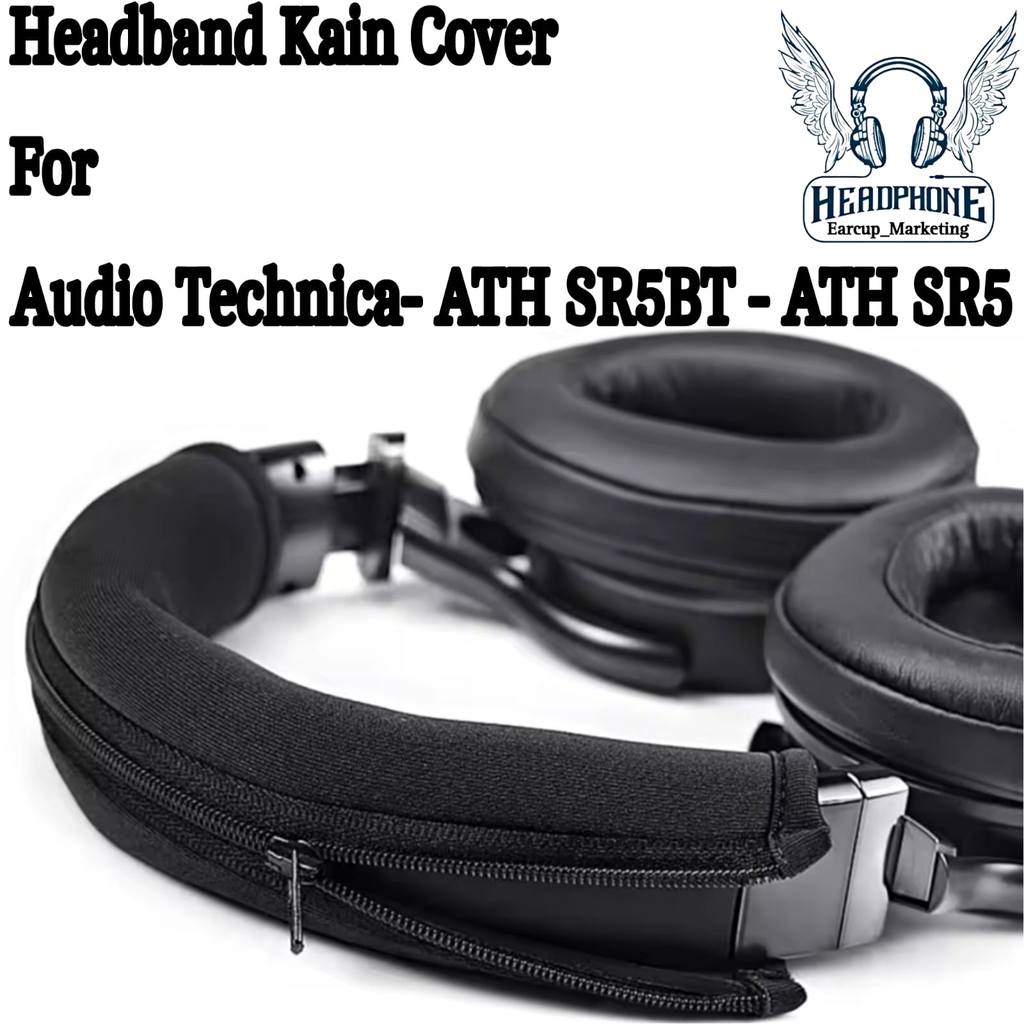 Audio Technica Headphone Fabric Cover Headband - ATH SR5BT - ATH SR5 BT - ATH SR 5BT - SR 5 BT