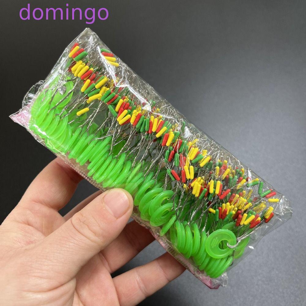 DOMINGO 600pcs Fishing Space Beans S/M/L 600pcs 100 กลุ่มลอยยางตกปลา Stopper Bobber Stopper Floats Bal ปลาถั่ว