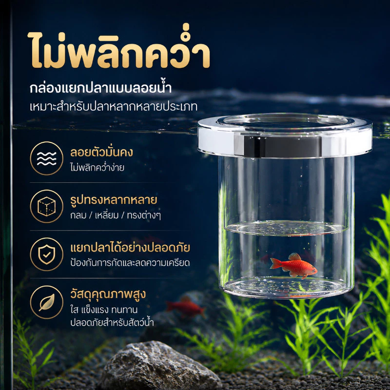 PawTica กล่องแยกปลา แบบลอยน้ำ thumbnail 3