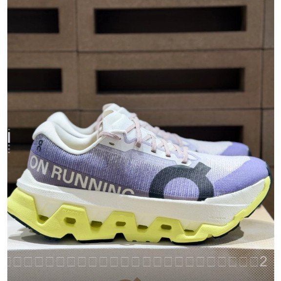 On Cloudmonster 3 Hyper Lily รองเท้าวิ่งใส่สบาย Lavender Purple ข combedngtคอเต่า 6XOR