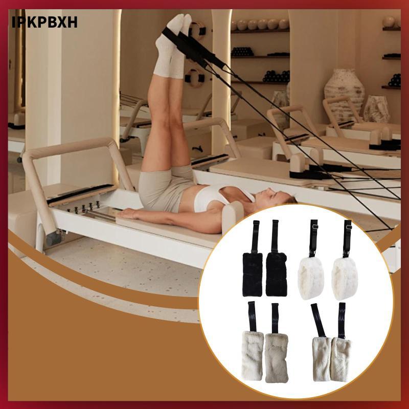 MagiDeal Plush Pilates Strap Fitness Accessory อุปกรณ์ออกกําลังกายแบบปรับได้ แถบยืดความต้านทานสําหรั